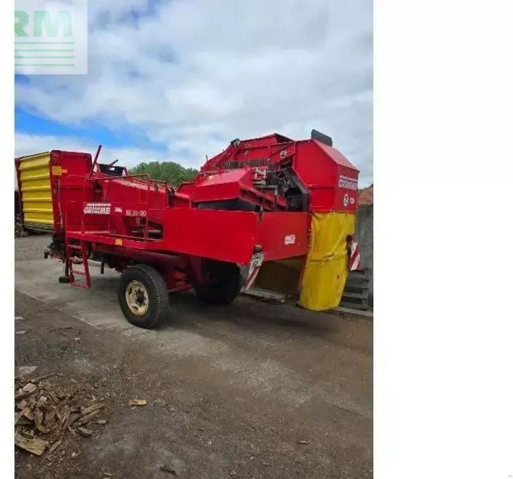 Grimme se 75/30 ub - Patates hasat makinesi: fotoğraf 2 Grimme se 75/30 ub - Patates hasat makinesi: fotoğraf 2