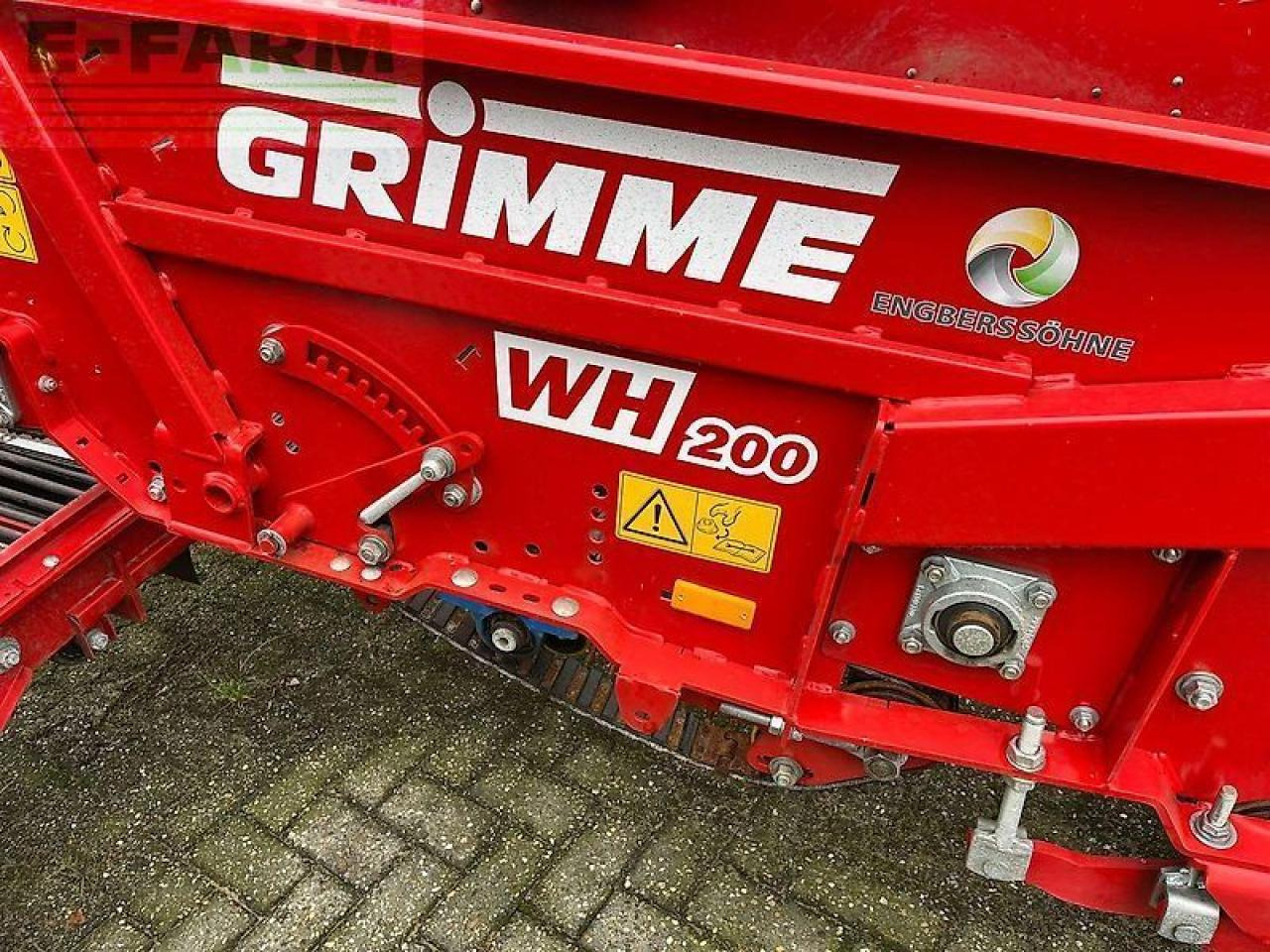 Grimme wh 200 - Patates hasat makinesi: fotoğraf 2 Grimme wh 200 - Patates hasat makinesi: fotoğraf 2