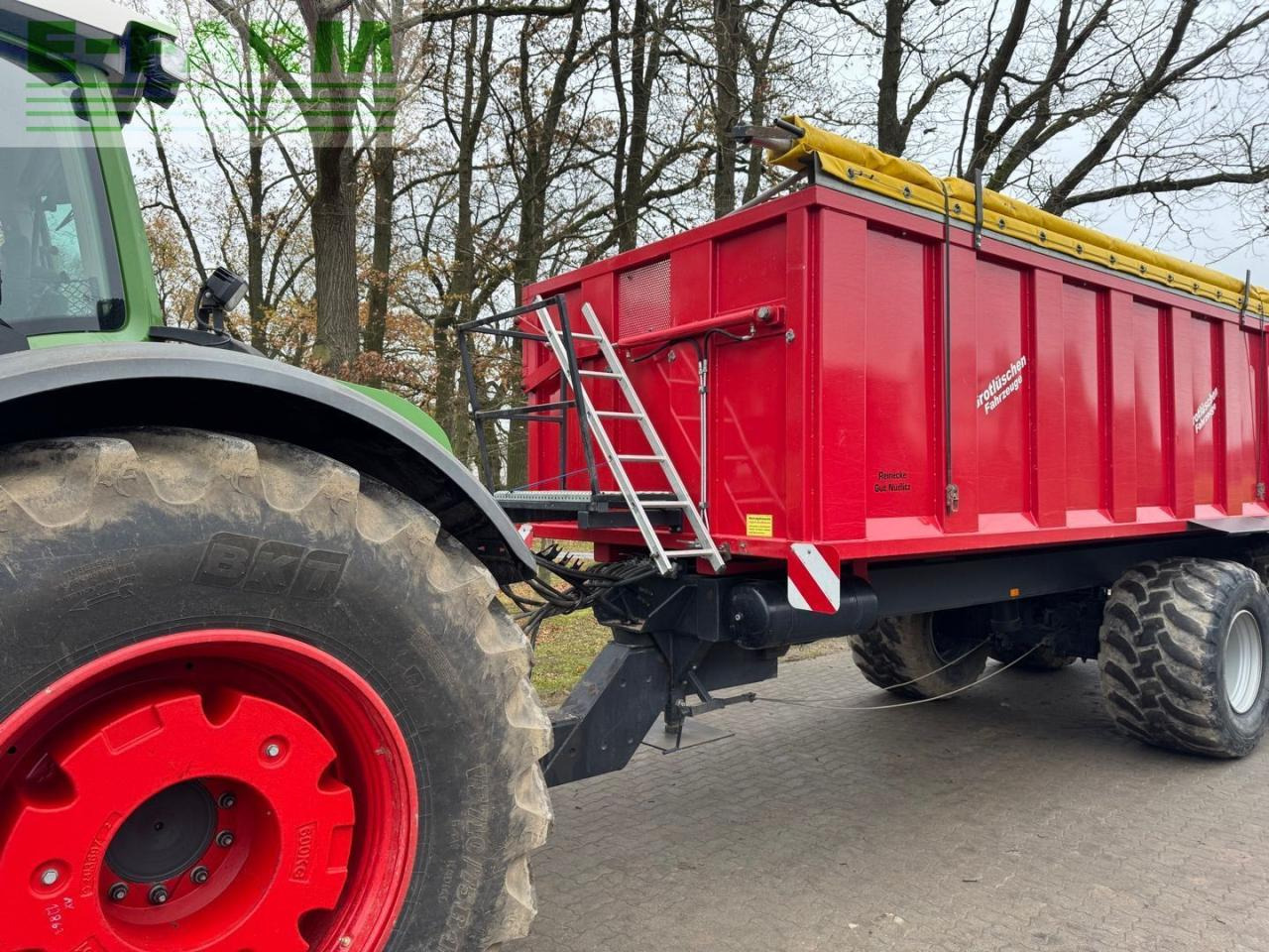 Güde Grotlüschen - Damperli traktör römorku: fotoğraf 3 Güde Grotlüschen - Damperli traktör römorku: fotoğraf 3