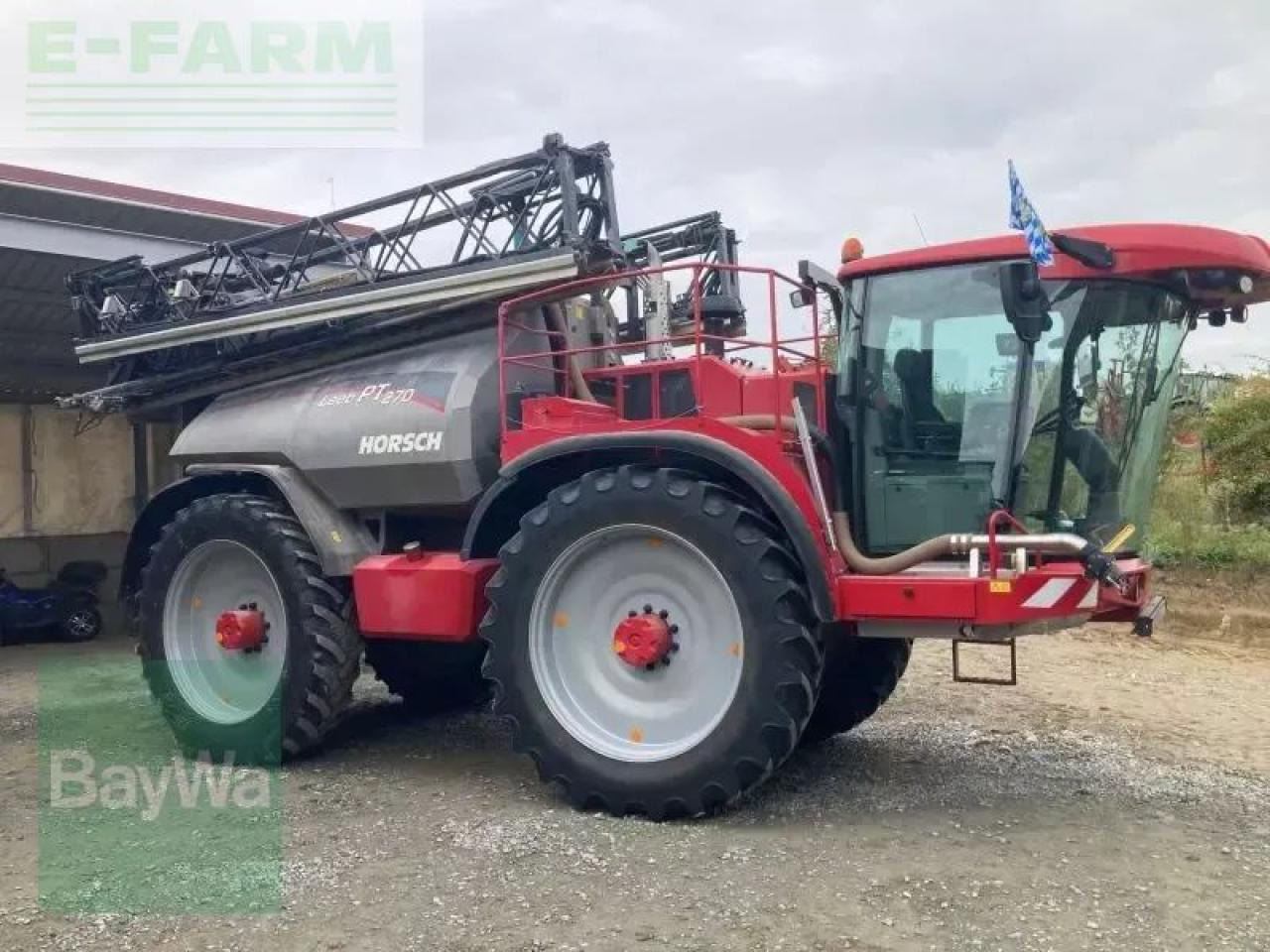 Horsch pt 270 - Çekilir pülverizatör: fotoğraf 1 Horsch pt 270 - Çekilir pülverizatör: fotoğraf 1