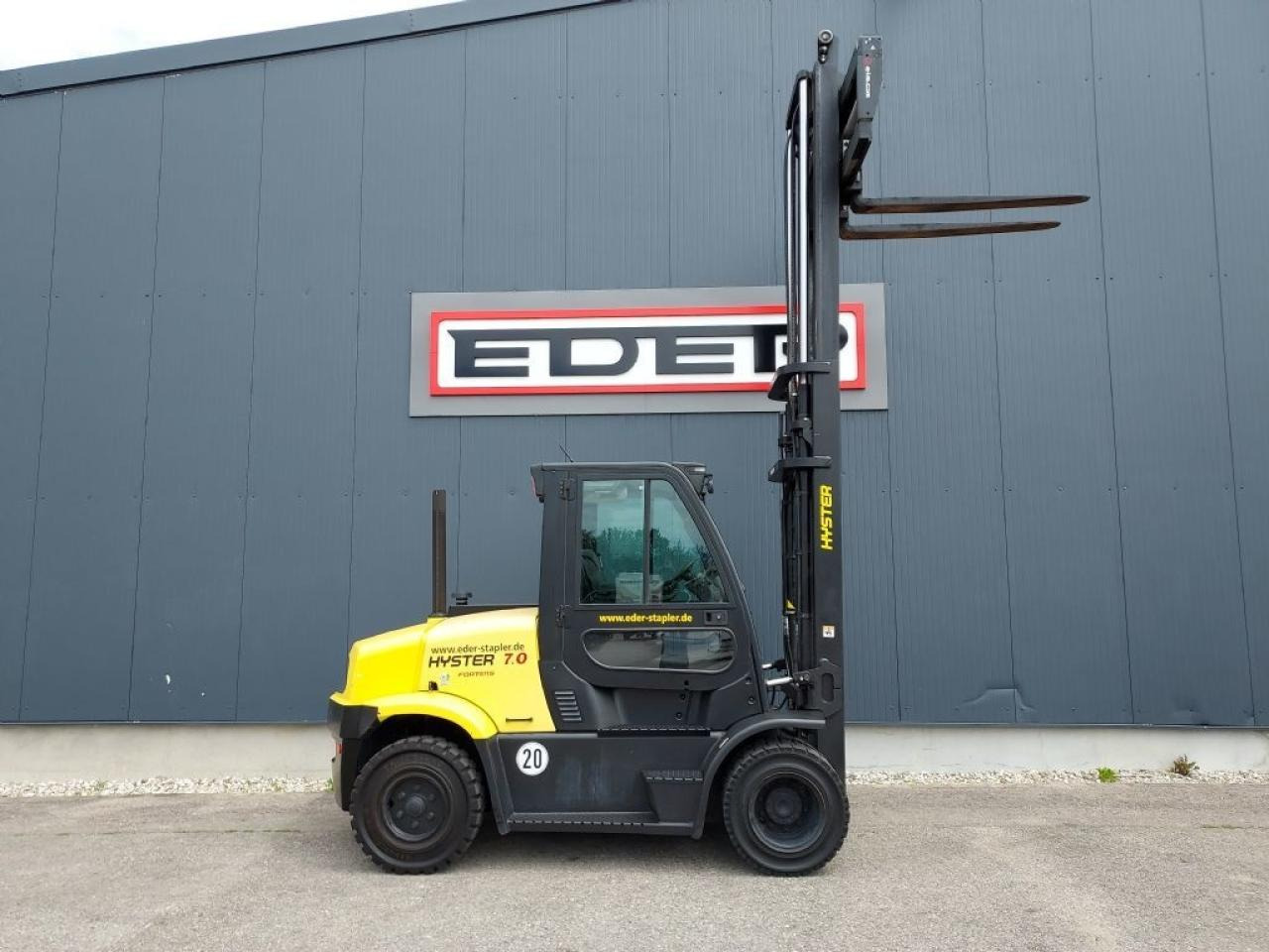 Hyster h 7.0ft - Forklift: fotoğraf 5 Hyster h 7.0ft - Forklift: fotoğraf 5