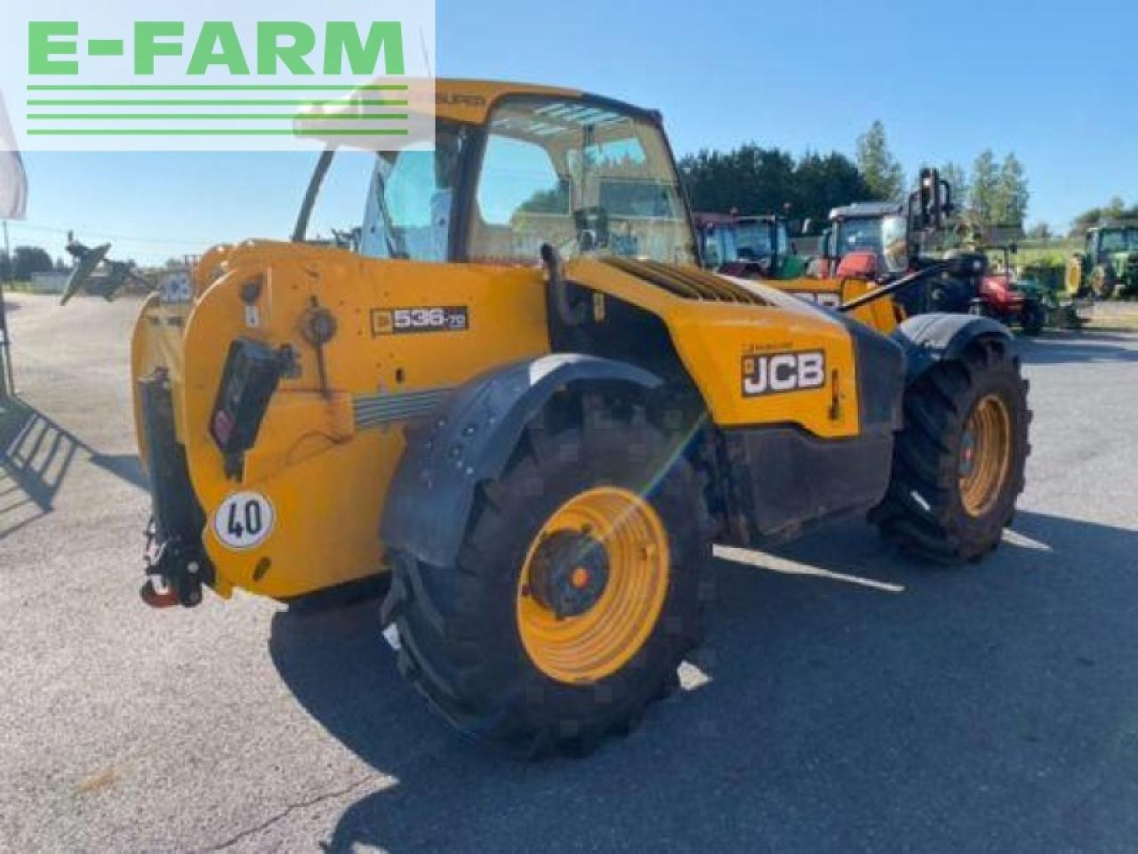 JCB 536-70 agrisuper - Teleskopik yükleyici: fotoğraf 4 JCB 536-70 agrisuper - Teleskopik yükleyici: fotoğraf 4
