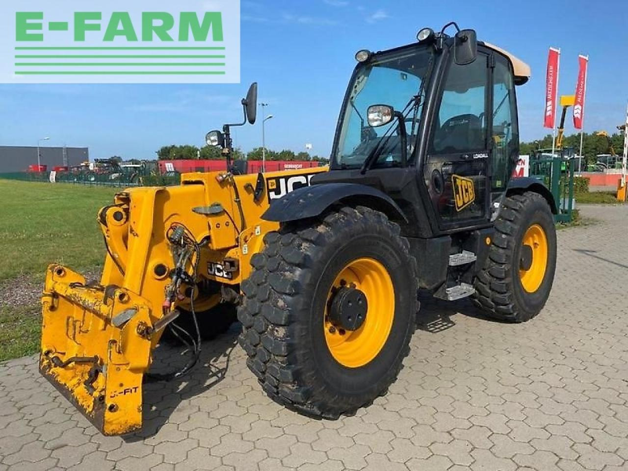 JCB 550-80 agri-super, anbaugeräten - Teleskopik yükleyici: fotoğraf 1 JCB 550-80 agri-super, anbaugeräten - Teleskopik yükleyici: fotoğraf 1