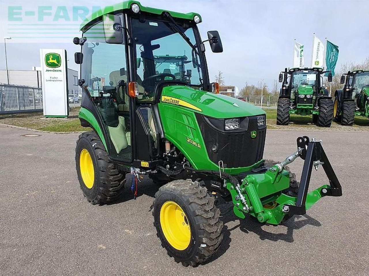 John Deere 2026r - Traktör: fotoğraf 1 John Deere 2026r - Traktör: fotoğraf 1
