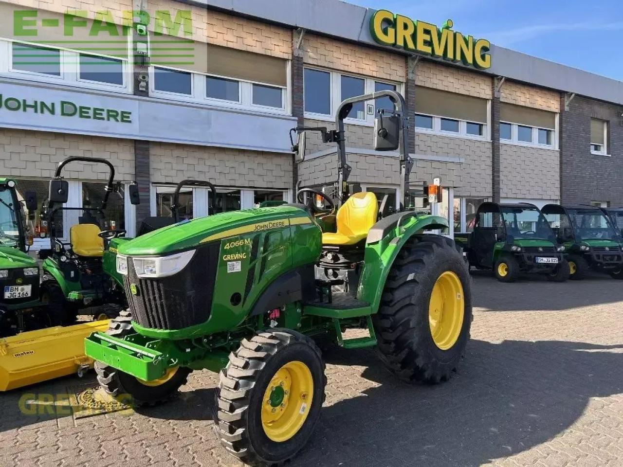 John Deere 4066m - Traktör: fotoğraf 1 John Deere 4066m - Traktör: fotoğraf 1