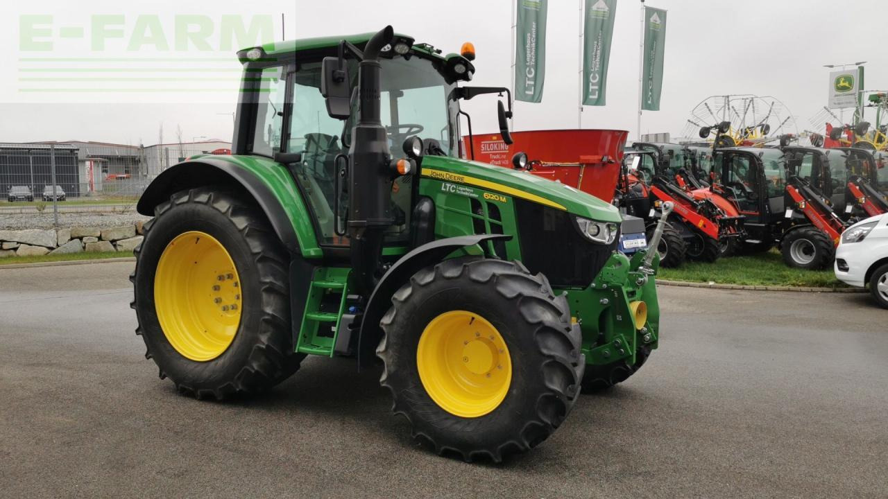 John Deere 6120M - Traktör: fotoğraf 4 John Deere 6120M - Traktör: fotoğraf 4