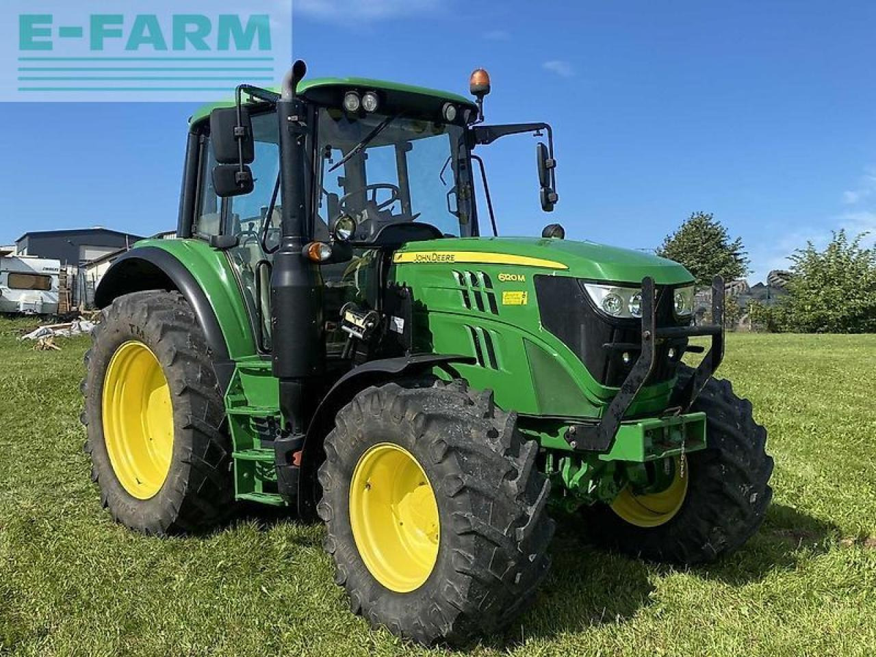 John Deere 6120m - Traktör: fotoğraf 1 John Deere 6120m - Traktör: fotoğraf 1