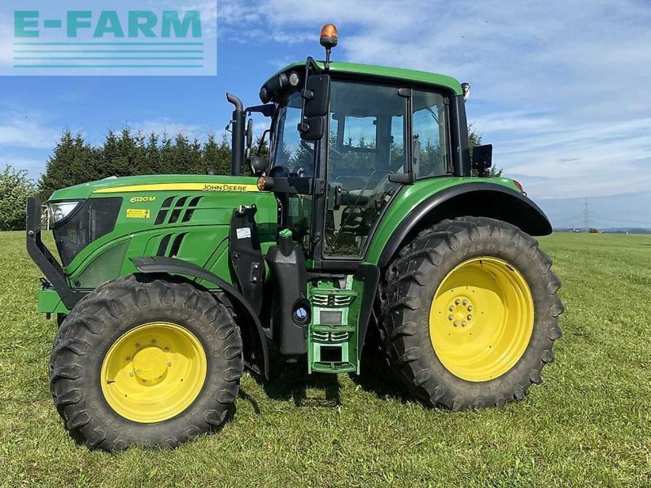 John Deere 6120m - Traktör: fotoğraf 3 John Deere 6120m - Traktör: fotoğraf 3