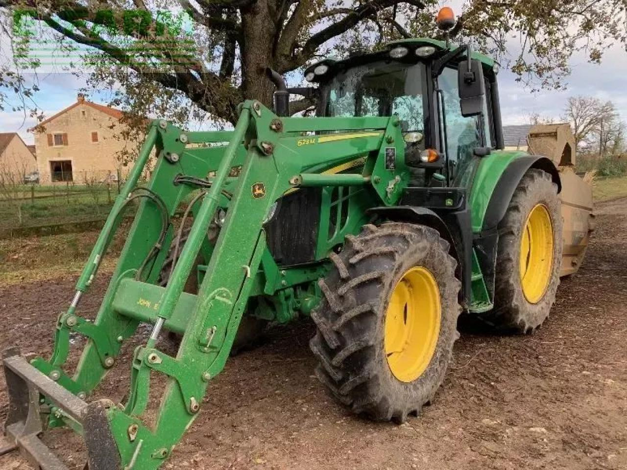 John Deere 6120m - Traktör: fotoğraf 1 John Deere 6120m - Traktör: fotoğraf 1