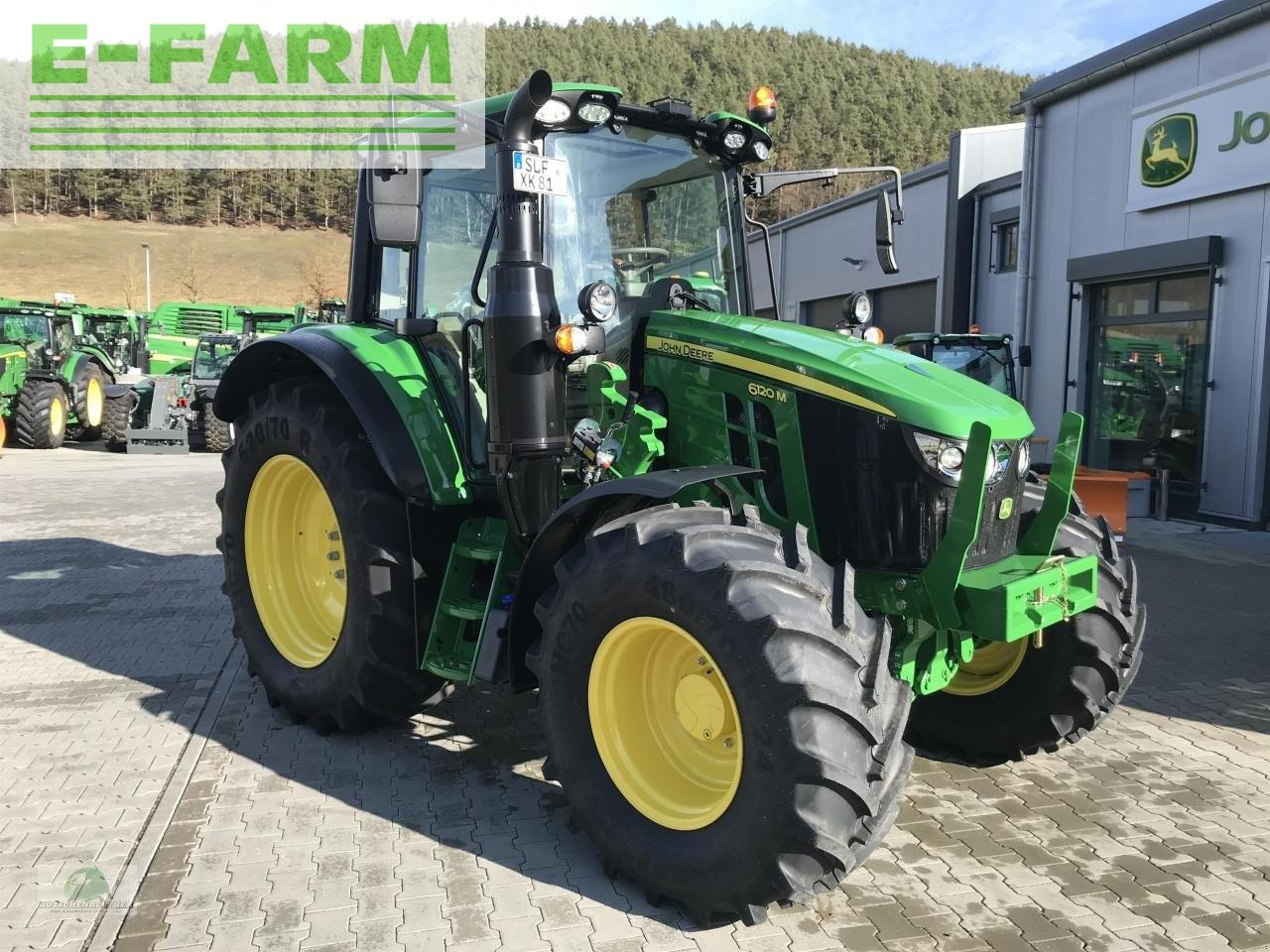 John Deere 6120m - Traktör: fotoğraf 3 John Deere 6120m - Traktör: fotoğraf 3