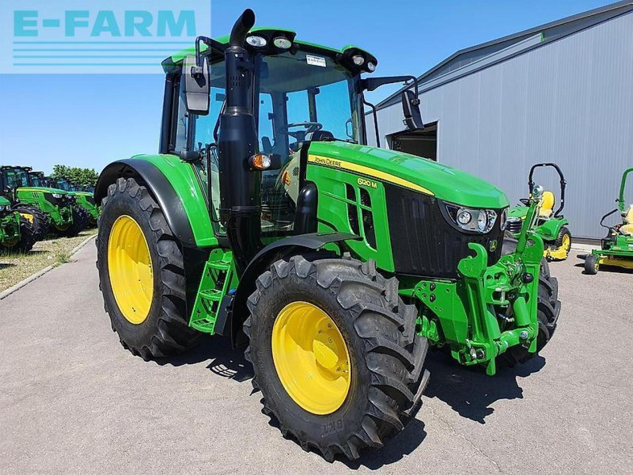 John Deere 6120m aq+ - Traktör: fotoğraf 1 John Deere 6120m aq+ - Traktör: fotoğraf 1