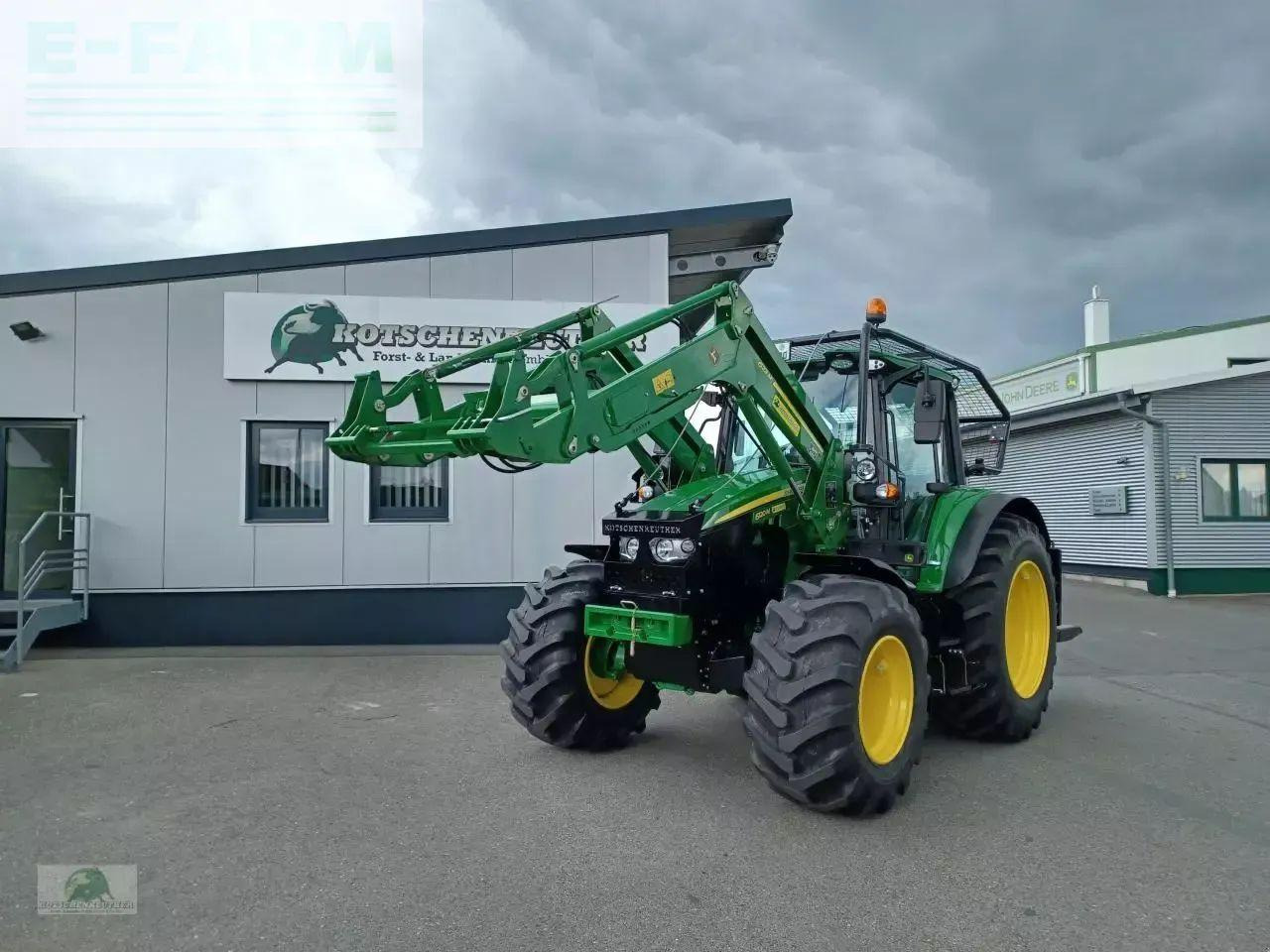 John Deere 6120m uvv forstschlepper - Traktör: fotoğraf 1 John Deere 6120m uvv forstschlepper - Traktör: fotoğraf 1