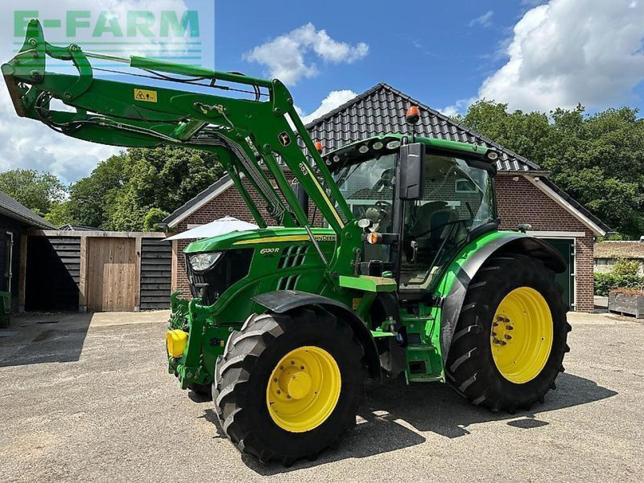 John Deere 6130r ap+frontlader at-ready+lucht - Traktör: fotoğraf 1 John Deere 6130r ap+frontlader at-ready+lucht - Traktör: fotoğraf 1