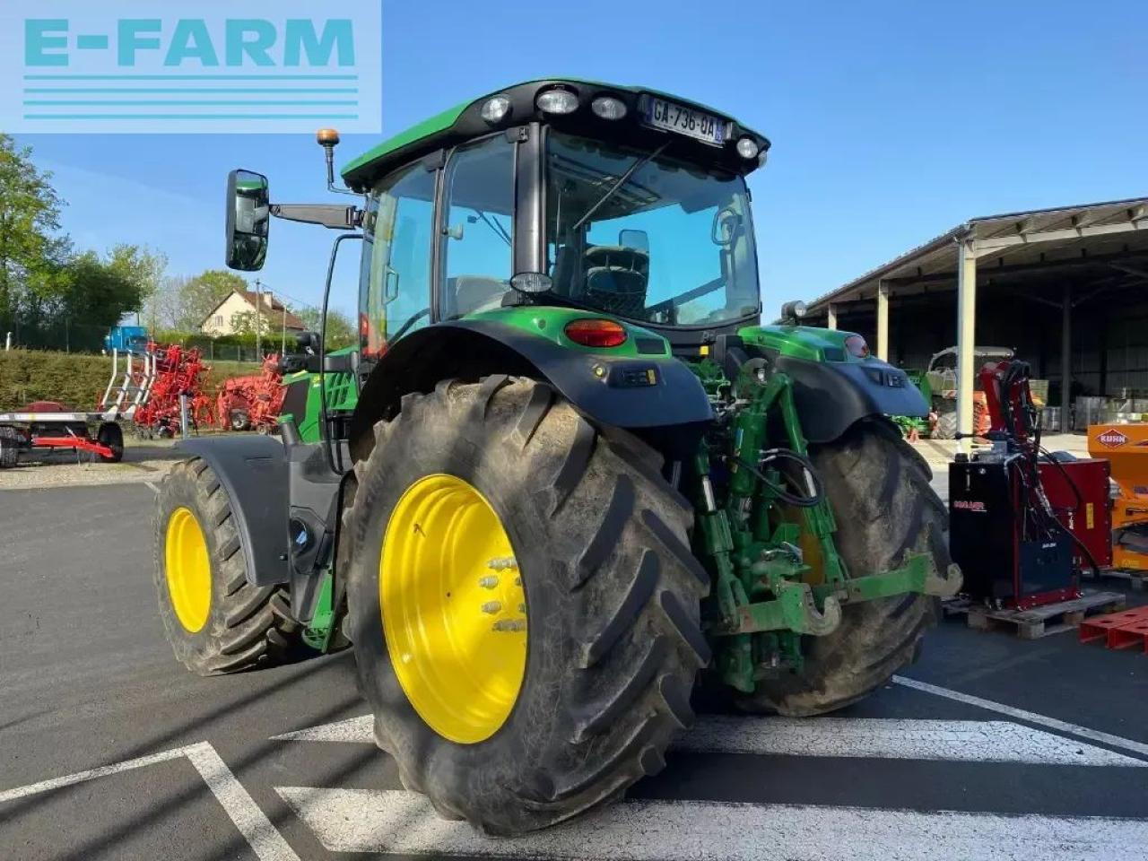 John Deere 6145 r autopower command pro destockage - Traktör: fotoğraf 4 John Deere 6145 r autopower command pro destockage - Traktör: fotoğraf 4