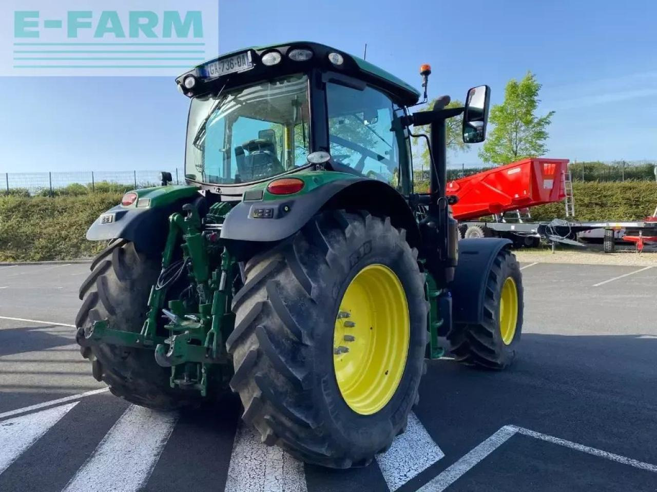 John Deere 6145 r autopower command pro destockage - Traktör: fotoğraf 5 John Deere 6145 r autopower command pro destockage - Traktör: fotoğraf 5
