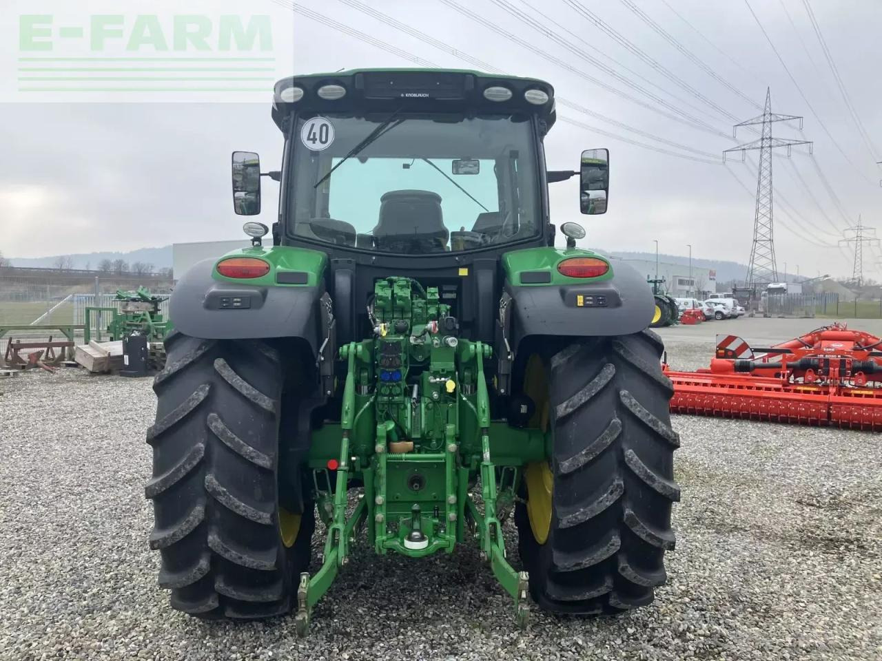 John Deere 6145r - Traktör: fotoğraf 3 John Deere 6145r - Traktör: fotoğraf 3