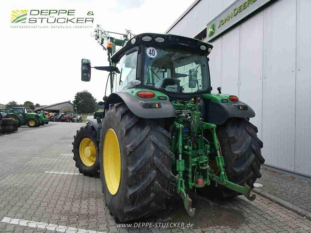 John Deere 6155r + 663r - Traktör: fotoğraf 4 John Deere 6155r + 663r - Traktör: fotoğraf 4
