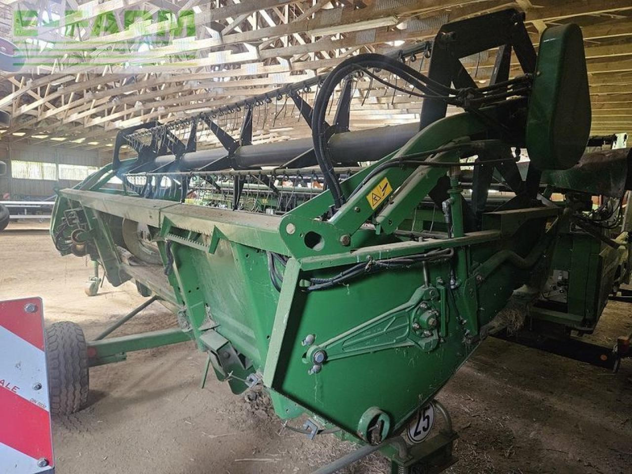 John Deere 618r + transportwagen - Biçerdöver tablası: fotoğraf 3 John Deere 618r + transportwagen - Biçerdöver tablası: fotoğraf 3