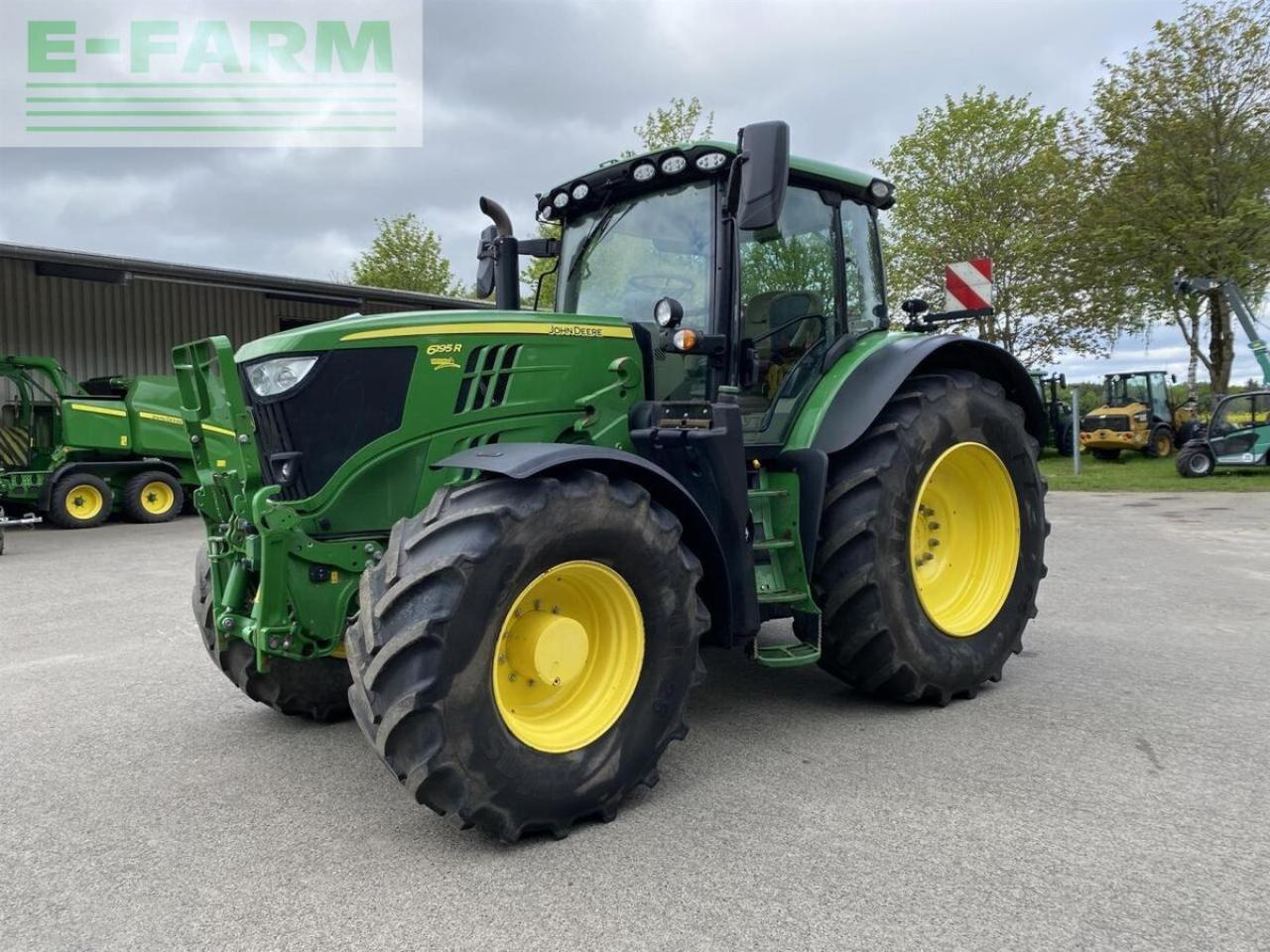 John Deere 6195r - Traktör: fotoğraf 1 John Deere 6195r - Traktör: fotoğraf 1