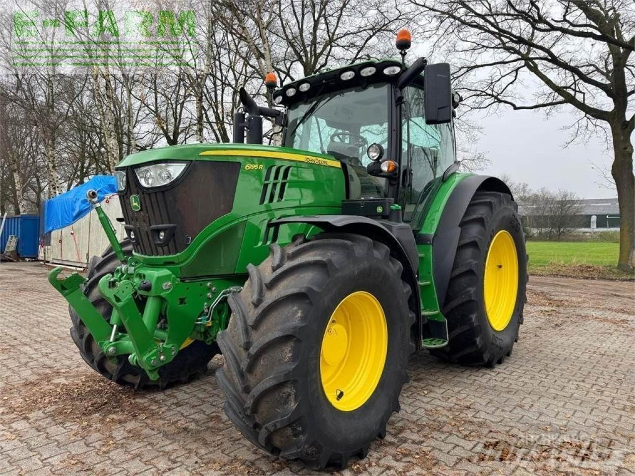 John Deere 6195r - Traktör: fotoğraf 1 John Deere 6195r - Traktör: fotoğraf 1