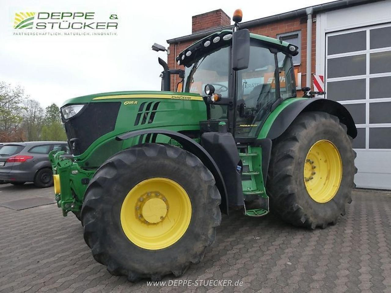 John Deere 6195r - Traktör: fotoğraf 1 John Deere 6195r - Traktör: fotoğraf 1