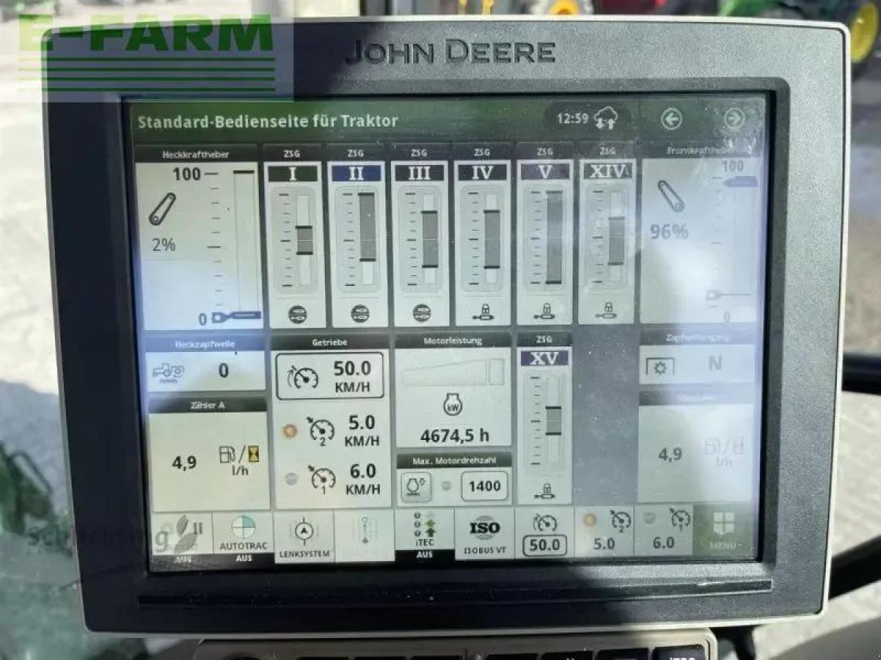 Traktör John Deere 6250r: fotoğraf 16