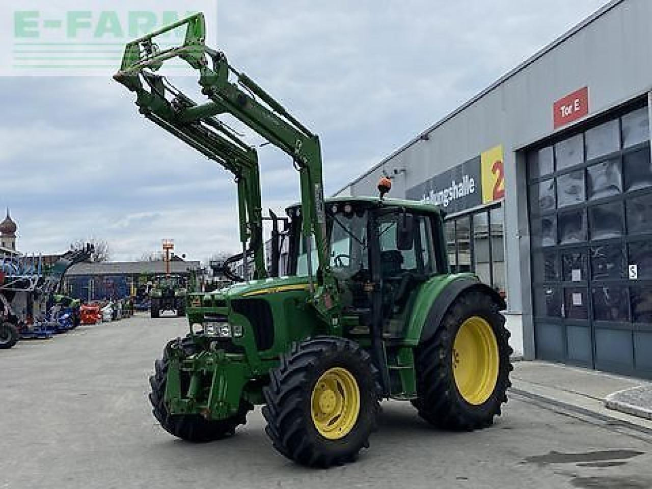 John Deere 6320 + fl - Traktör: fotoğraf 5 John Deere 6320 + fl - Traktör: fotoğraf 5