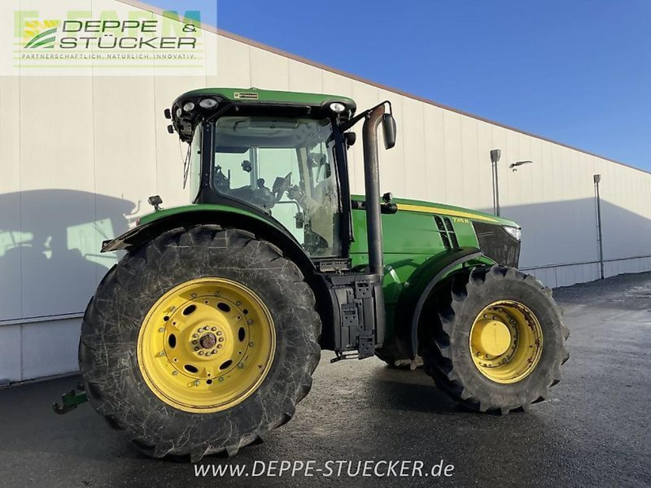 John Deere 7215r mit zwillingsrädern - Traktör: fotoğraf 4 John Deere 7215r mit zwillingsrädern - Traktör: fotoğraf 4