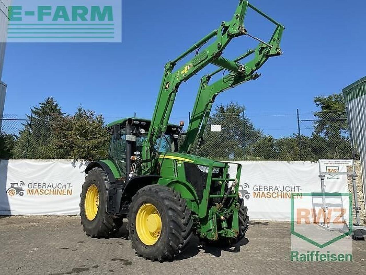 John Deere 7230r - Traktör: fotoğraf 1 John Deere 7230r - Traktör: fotoğraf 1