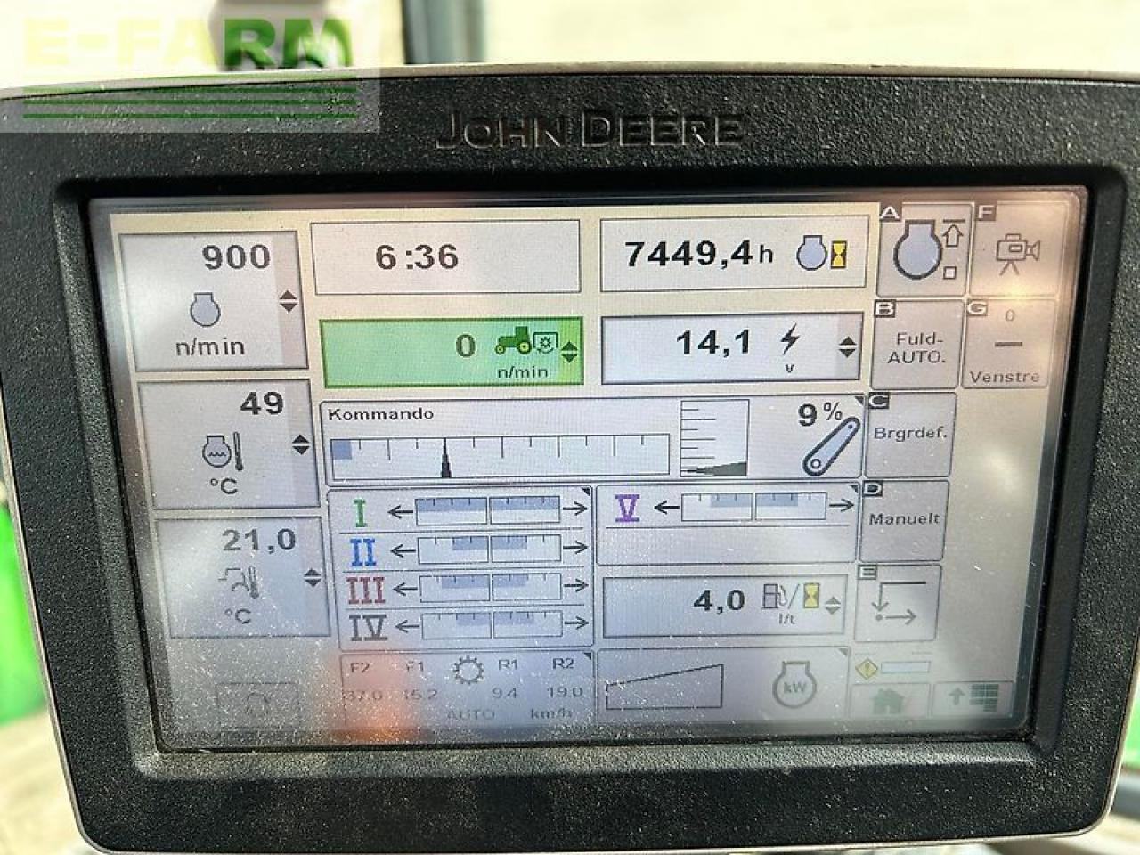 John Deere 7230r - Traktör: fotoğraf 3 John Deere 7230r - Traktör: fotoğraf 3