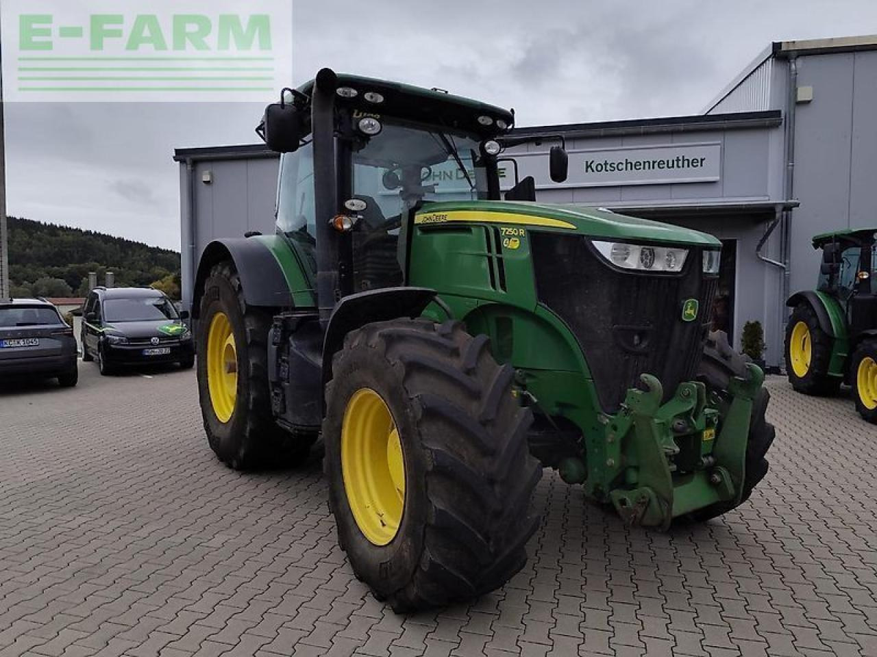Traktör John Deere 7250r: fotoğraf 6 Traktör John Deere 7250r: fotoğraf 6