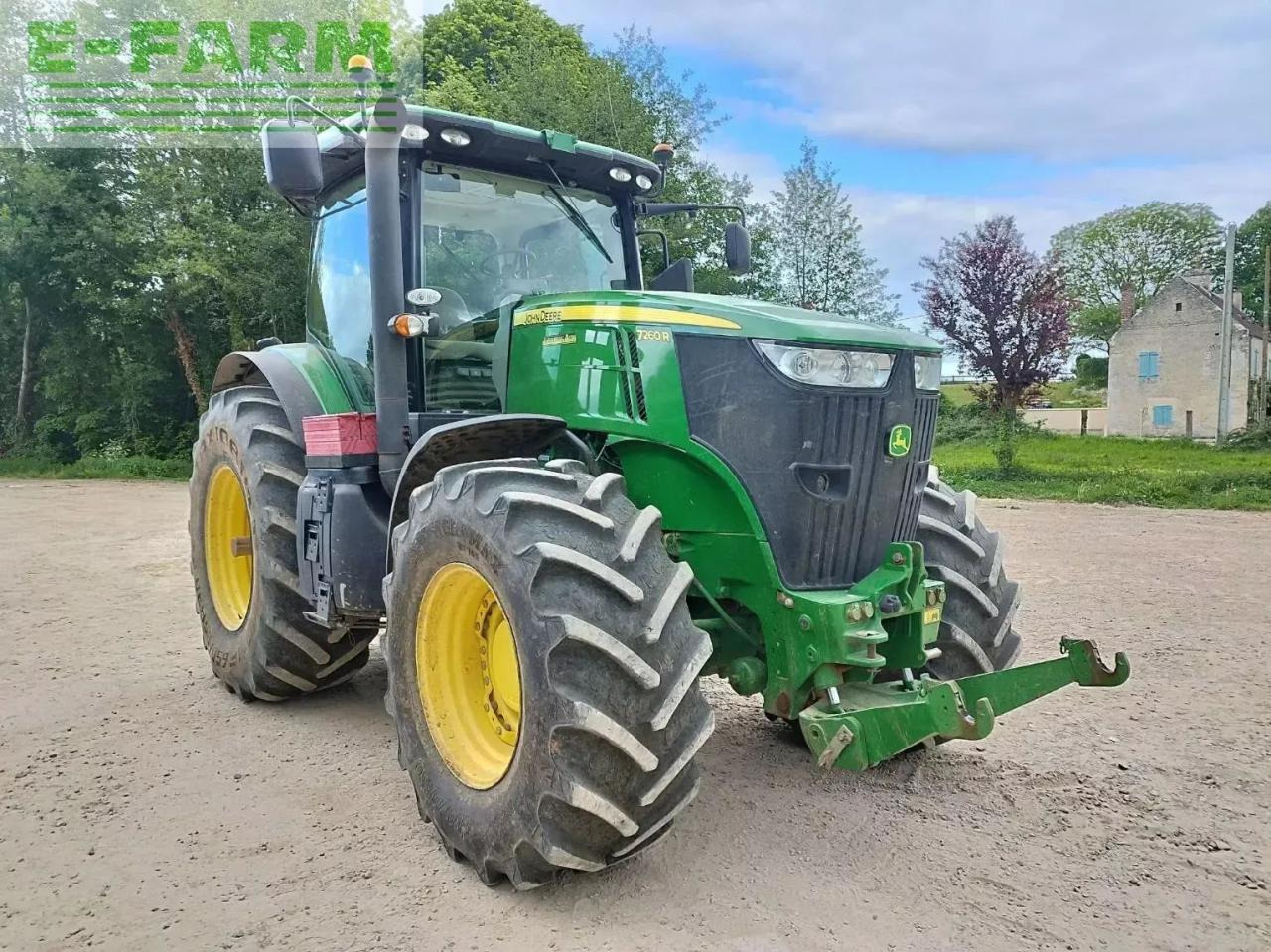John Deere 7260r - Traktör: fotoğraf 1 John Deere 7260r - Traktör: fotoğraf 1