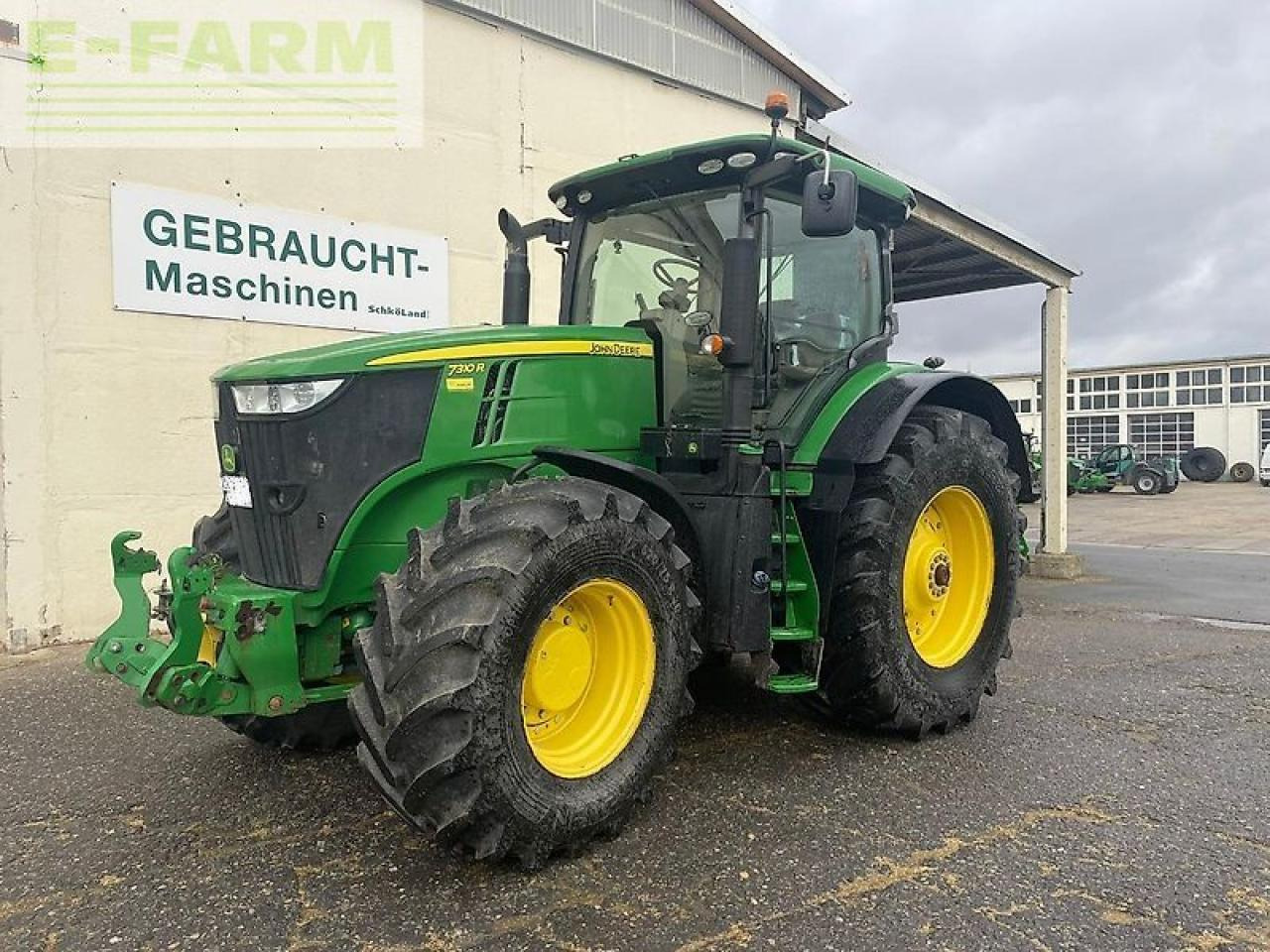 John Deere 7310r - Traktör: fotoğraf 1 John Deere 7310r - Traktör: fotoğraf 1
