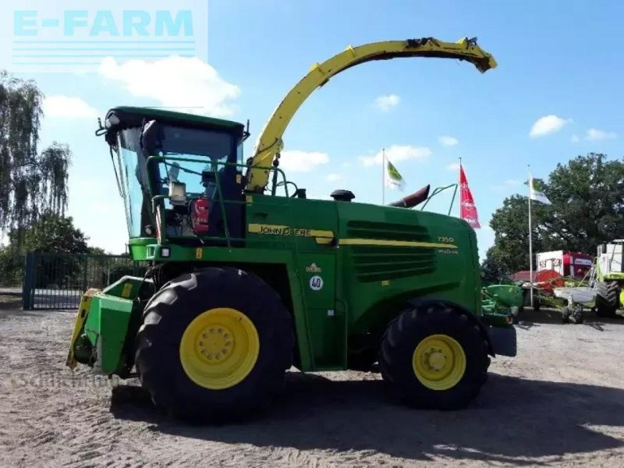 John Deere 7350 ohne vorsatz - Silaj makinesi: fotoğraf 4 John Deere 7350 ohne vorsatz - Silaj makinesi: fotoğraf 4