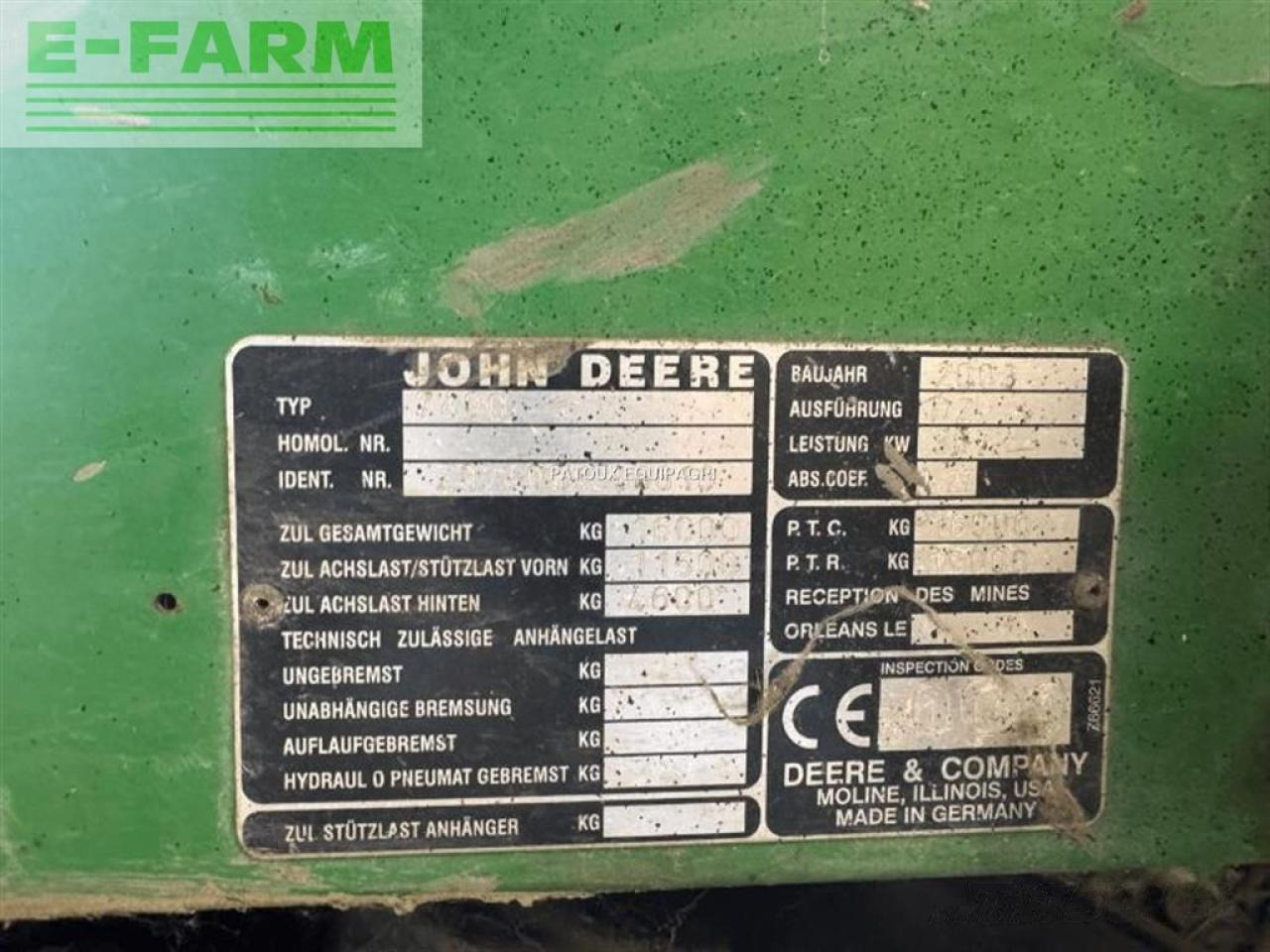 John Deere 7400 4rm - Silaj makinesi: fotoğraf 4 John Deere 7400 4rm - Silaj makinesi: fotoğraf 4