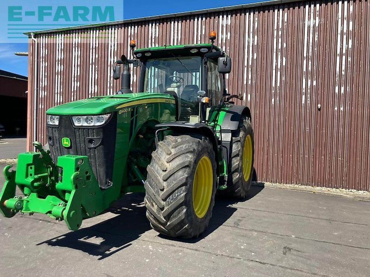 John Deere 8400r - Traktör: fotoğraf 1 John Deere 8400r - Traktör: fotoğraf 1