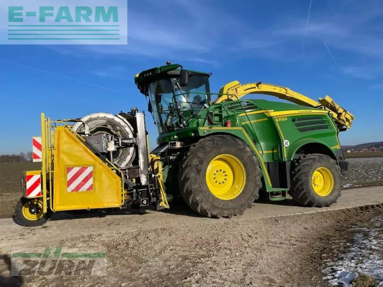John Deere 8700i - Silaj makinesi: fotoğraf 3 John Deere 8700i - Silaj makinesi: fotoğraf 3