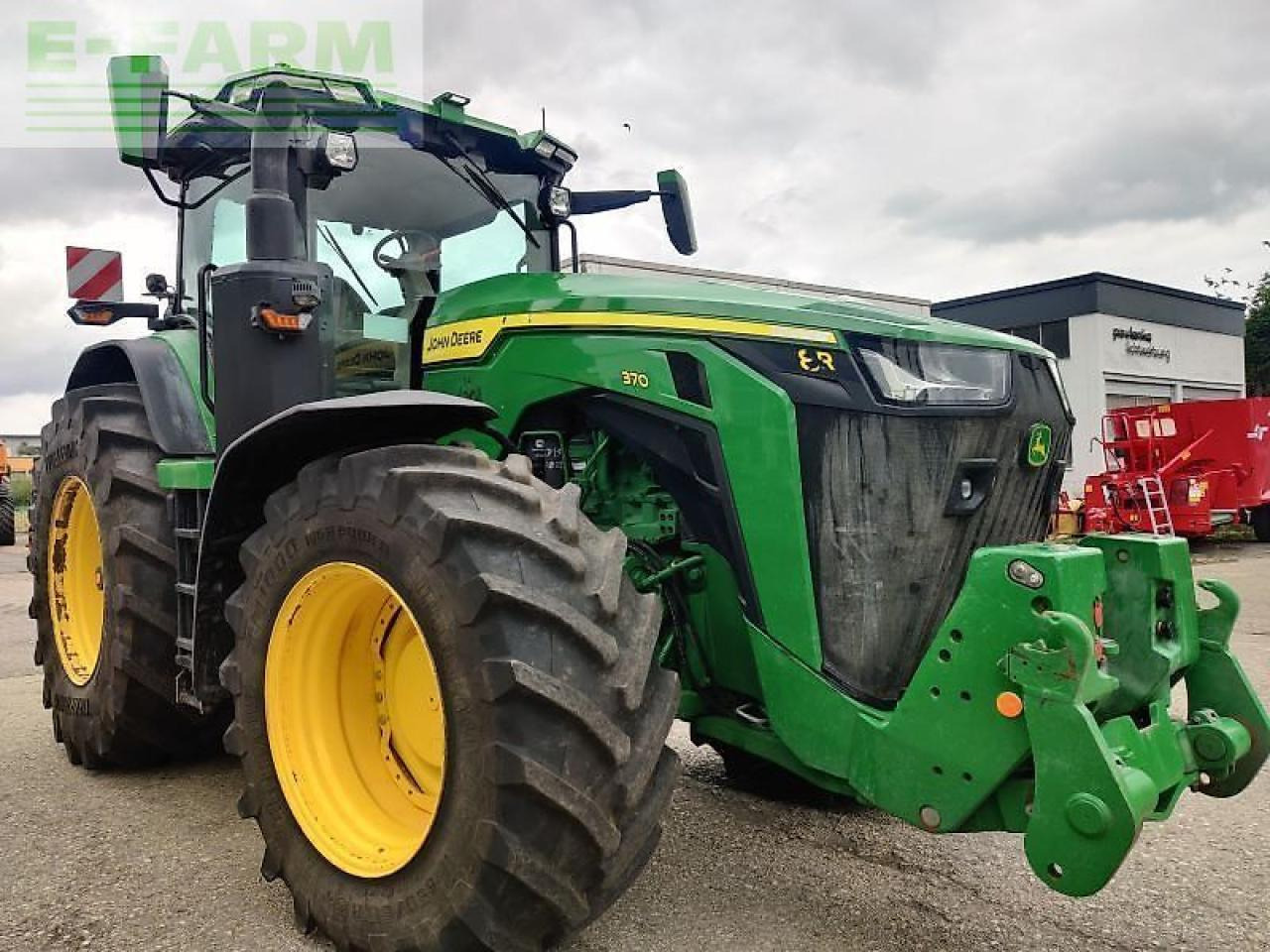 John Deere 8r 370 - Traktör: fotoğraf 1 John Deere 8r 370 - Traktör: fotoğraf 1