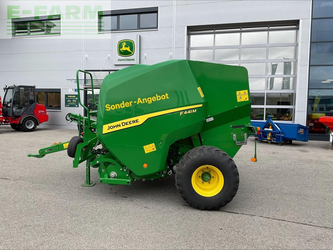 John Deere F 441 M Rundballenpresse - Kare balya makinesi: fotoğraf 2 John Deere F 441 M Rundballenpresse - Kare balya makinesi: fotoğraf 2