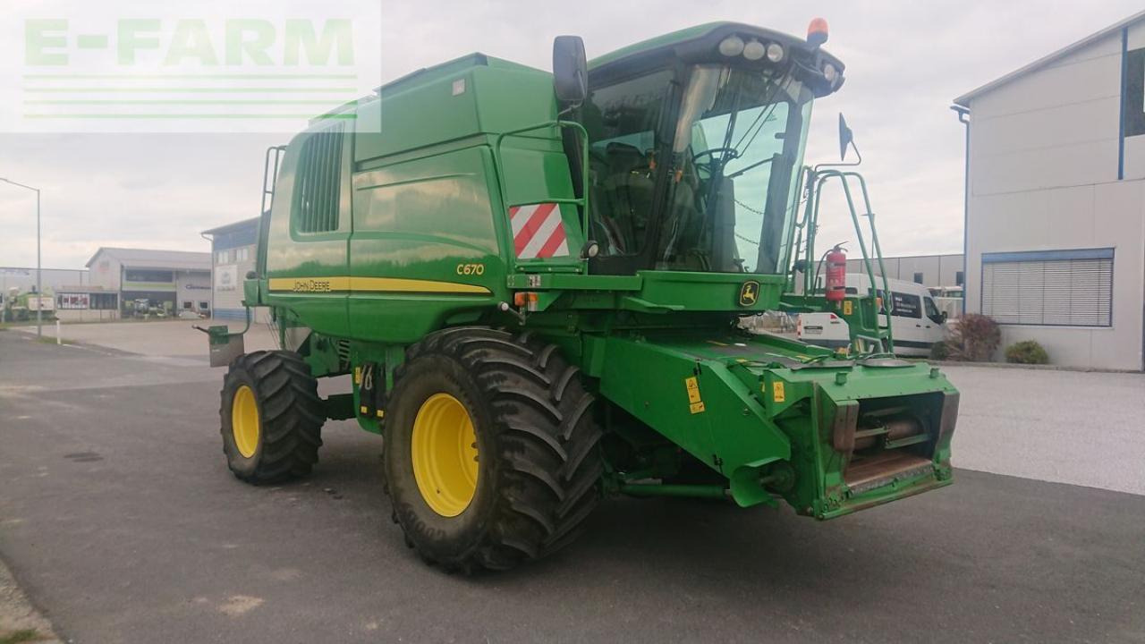 John Deere c670 + geringhoff vs610 - Biçerdöver: fotoğraf 2 John Deere c670 + geringhoff vs610 - Biçerdöver: fotoğraf 2