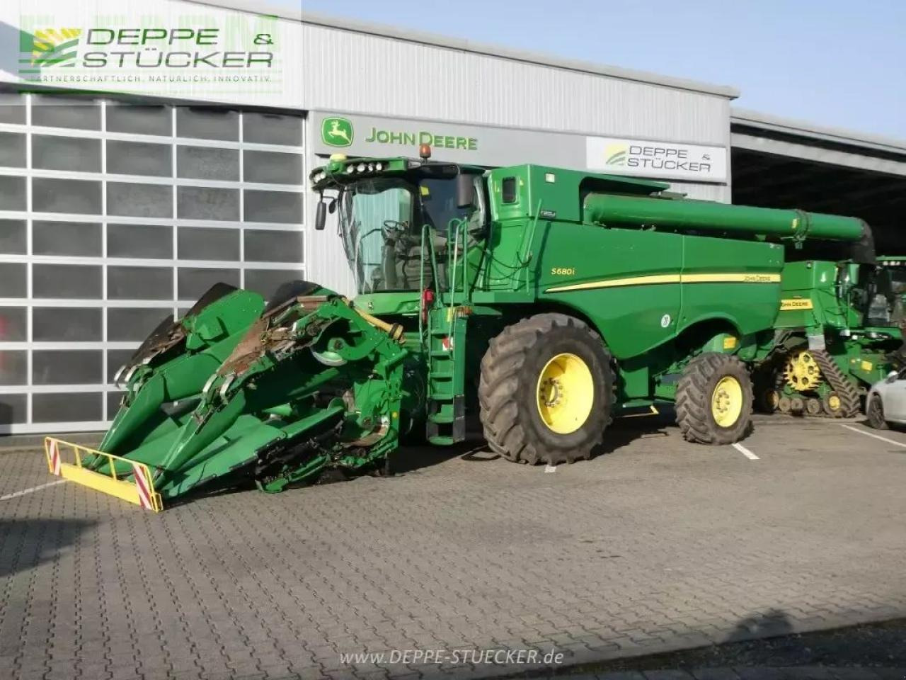 John Deere s680 +630r+sww +maisgebiss - Biçerdöver: fotoğraf 1 John Deere s680 +630r+sww +maisgebiss - Biçerdöver: fotoğraf 1