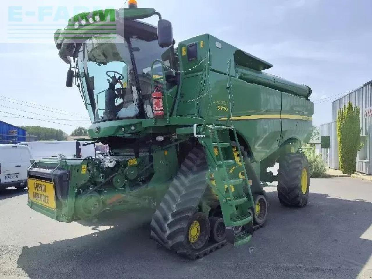 John Deere s770 - Biçerdöver: fotoğraf 2 John Deere s770 - Biçerdöver: fotoğraf 2