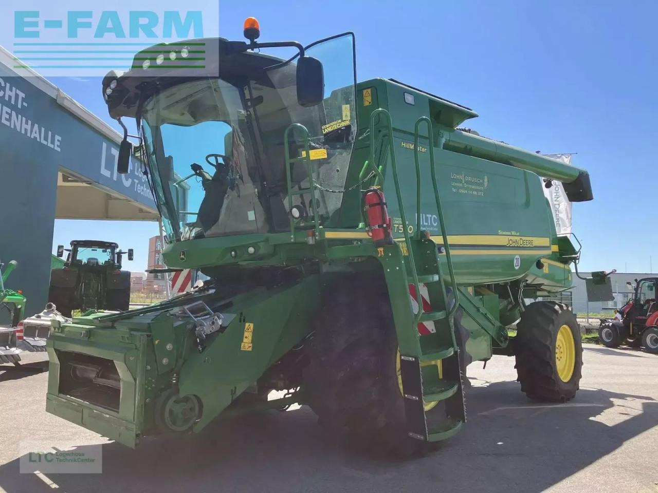 John Deere t550 hm - Biçerdöver: fotoğraf 1 John Deere t550 hm - Biçerdöver: fotoğraf 1
