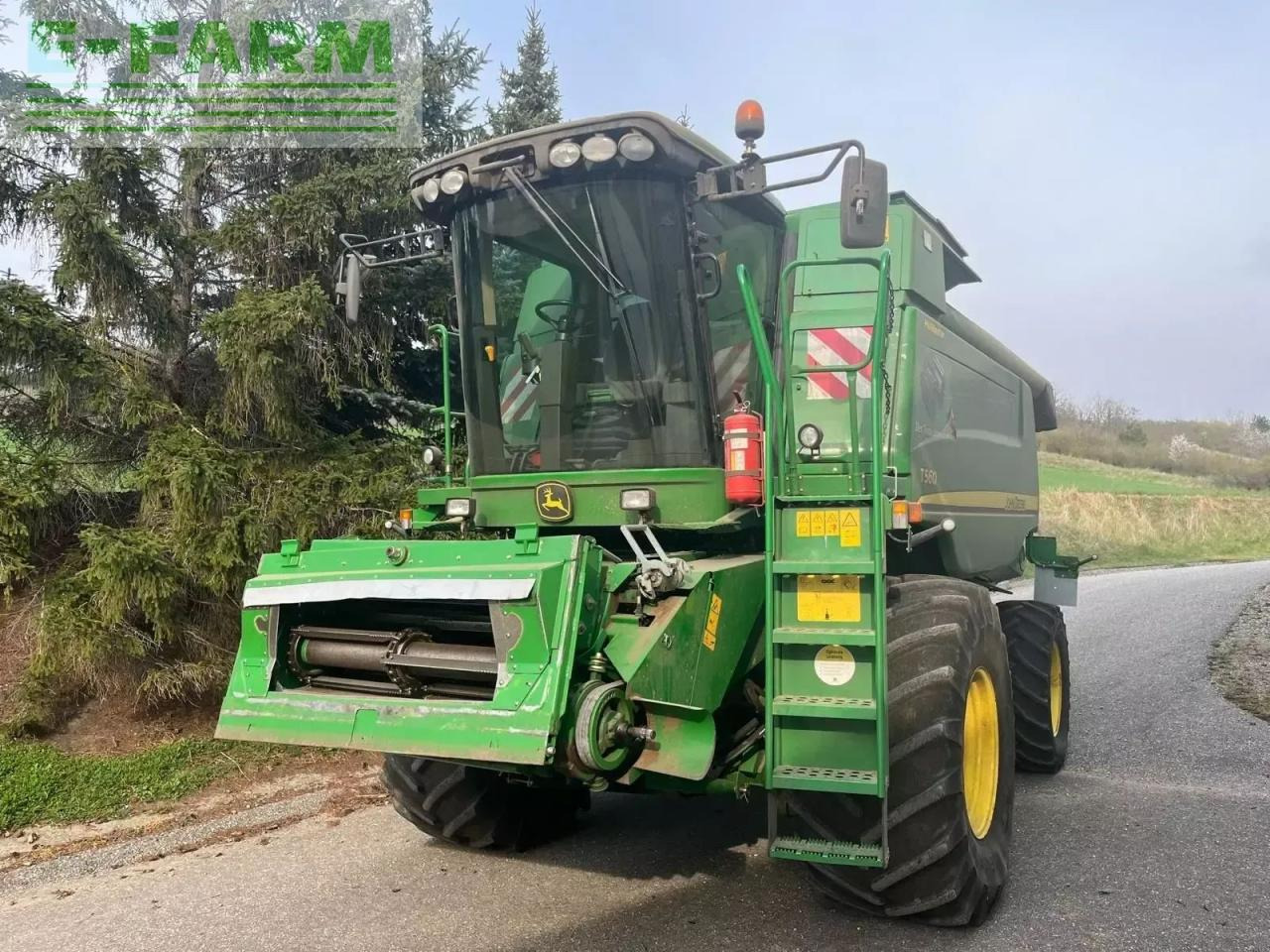 John Deere t560 - Biçerdöver: fotoğraf 1 John Deere t560 - Biçerdöver: fotoğraf 1