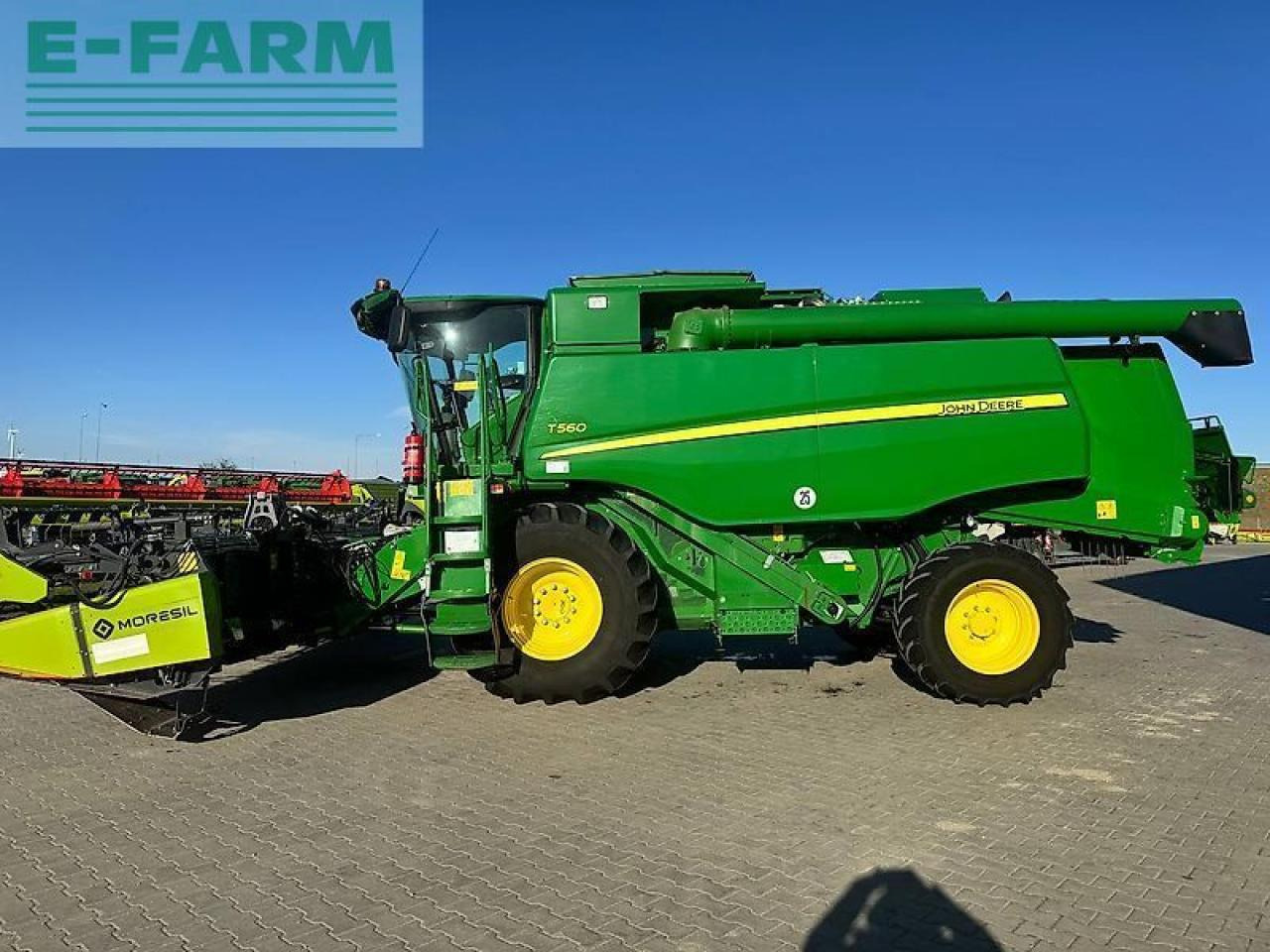 John Deere t560 - Biçerdöver: fotoğraf 4 John Deere t560 - Biçerdöver: fotoğraf 4