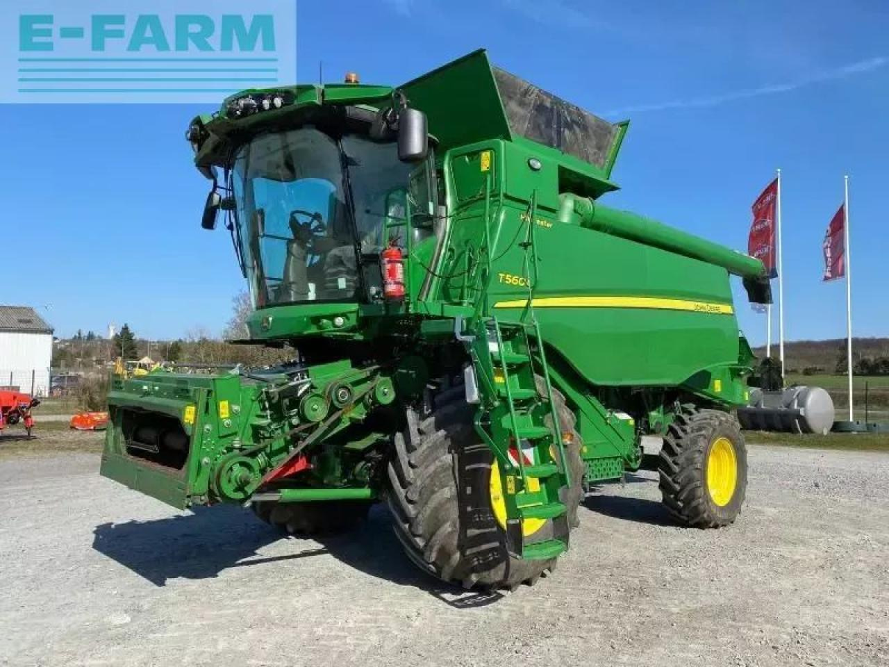 John Deere t560 hm - Biçerdöver: fotoğraf 1 John Deere t560 hm - Biçerdöver: fotoğraf 1