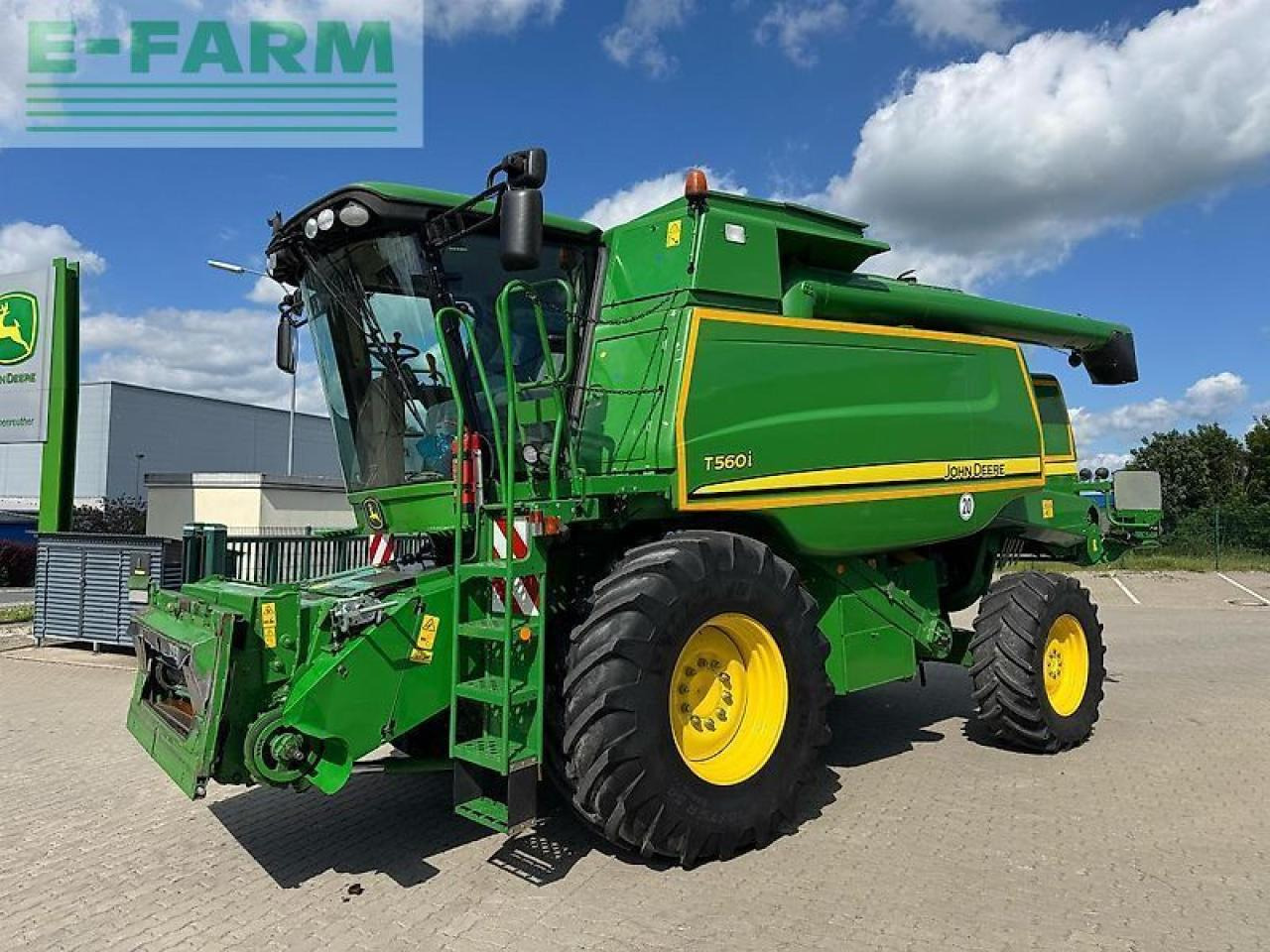John Deere t560 hm - Biçerdöver: fotoğraf 1 John Deere t560 hm - Biçerdöver: fotoğraf 1