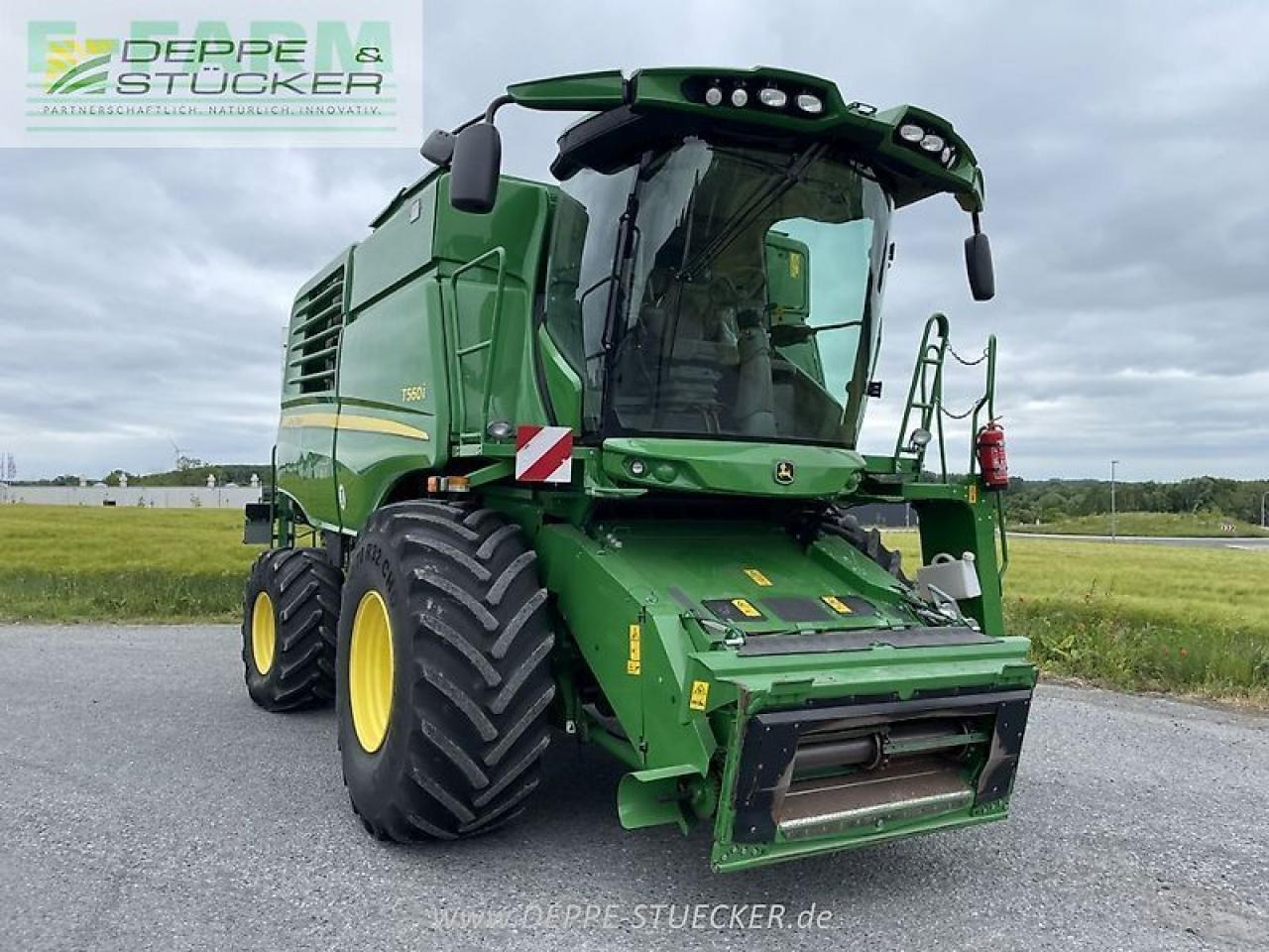 John Deere t560 mit 722pf - Biçerdöver: fotoğraf 5 John Deere t560 mit 722pf - Biçerdöver: fotoğraf 5