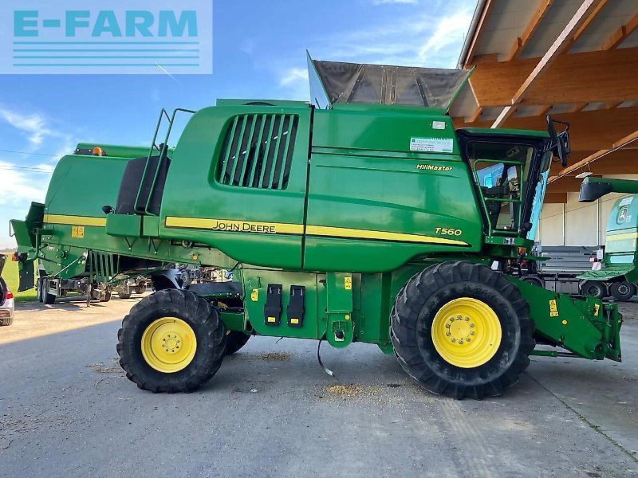 John Deere t560hm - Biçerdöver: fotoğraf 4 John Deere t560hm - Biçerdöver: fotoğraf 4