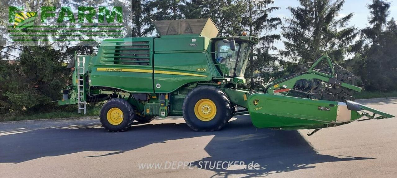 John Deere t670 - Biçerdöver: fotoğraf 1 John Deere t670 - Biçerdöver: fotoğraf 1